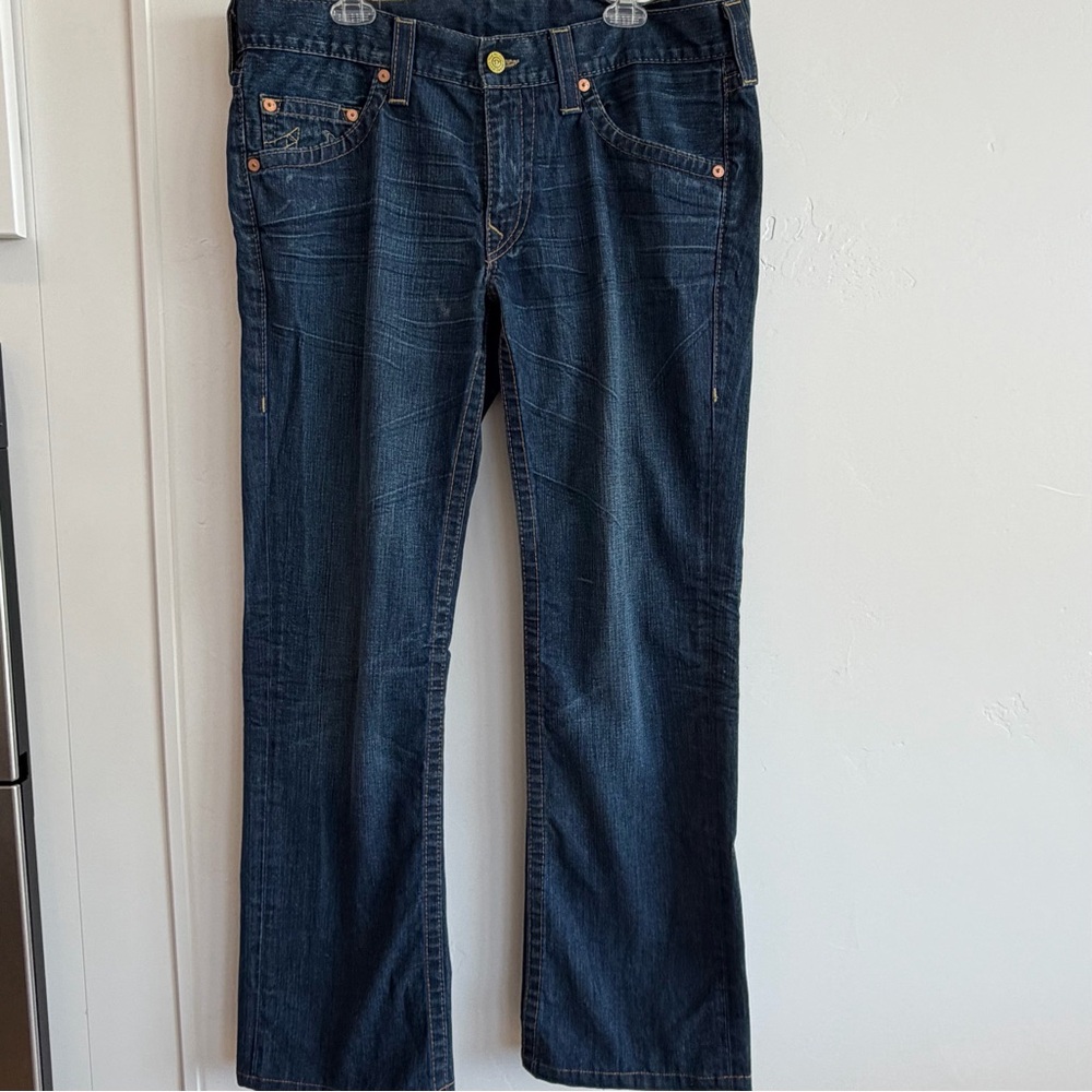 True Religion Billy Jeans Men’s 36x32 Made in USA Y2K Denim